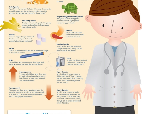 nfographic - Diabetes terms