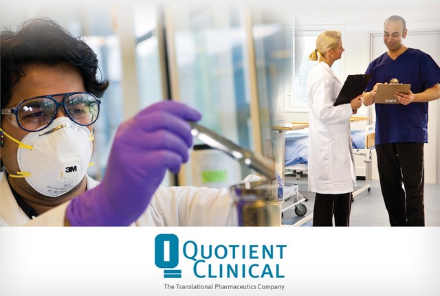 Quotient Clinical completes innovative first-in-human program