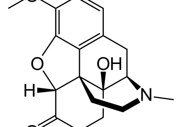 Oxycodone or OxyContin Chemical Structure