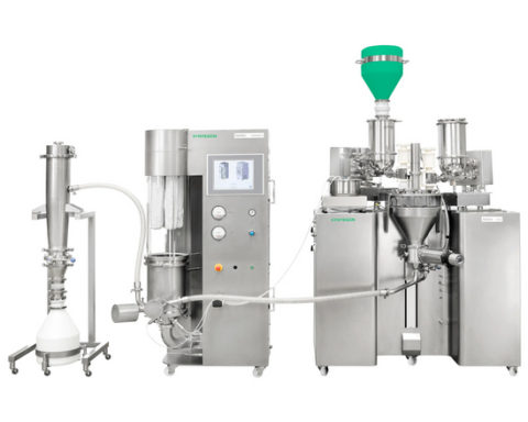 Visitors to the Virtual Show can find out how the Xelum R&D doses, mixes and granulates individual packages, so-called X-keys continuously and conveys them pneumatically into the GKF 720 capsule filling machine.