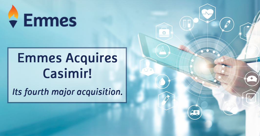 Emmes Acquires Casimir, Its Fourth Major Acquisition