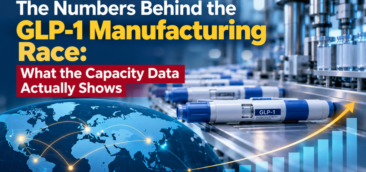 The Numbers Behind the GLP-1 Manufacturing Race: What the Capacity Data Actually Shows